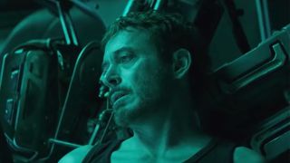 Tony Stark, stranded in space during Avengers: Endgame