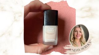 I picked my gels off and knackered my nails (again), but Chanel's rose-tinted treatment sorted them out in seconds