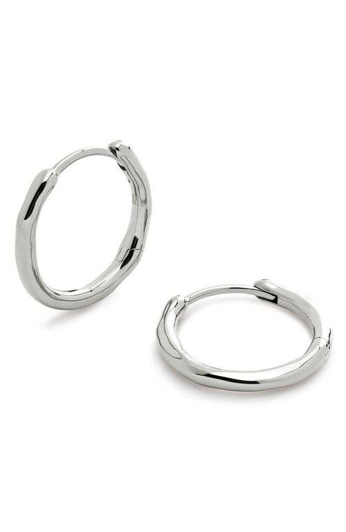 Siren Muse Sterling Silver Hoop Earrings
