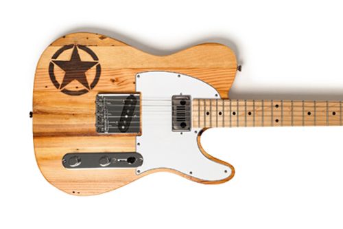 Wallace Detroit Guitars Jeep guitar