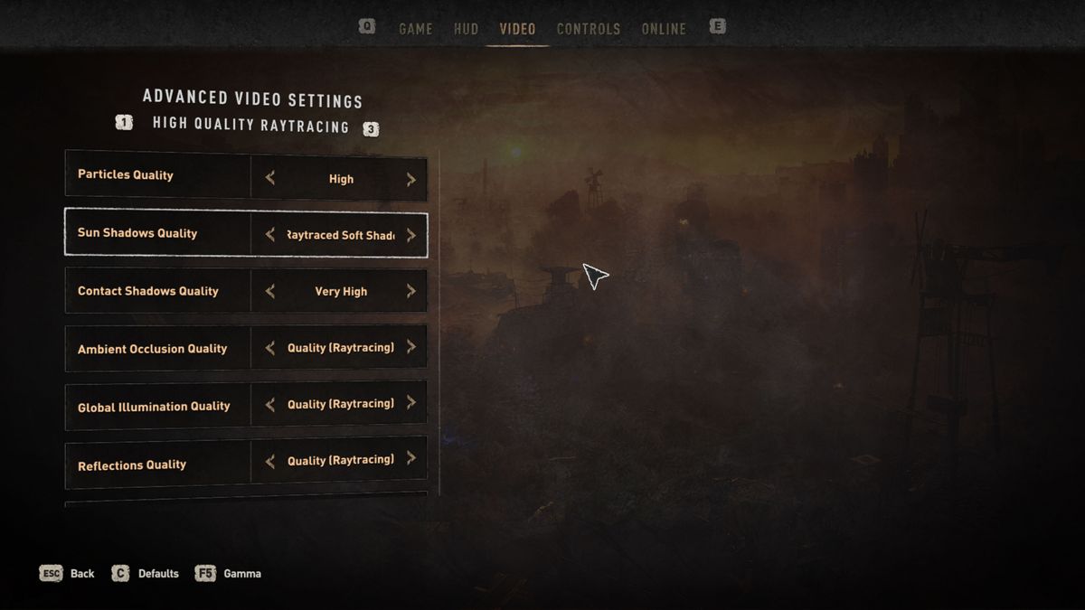 Dying Light 2 settings and image quality comparisons