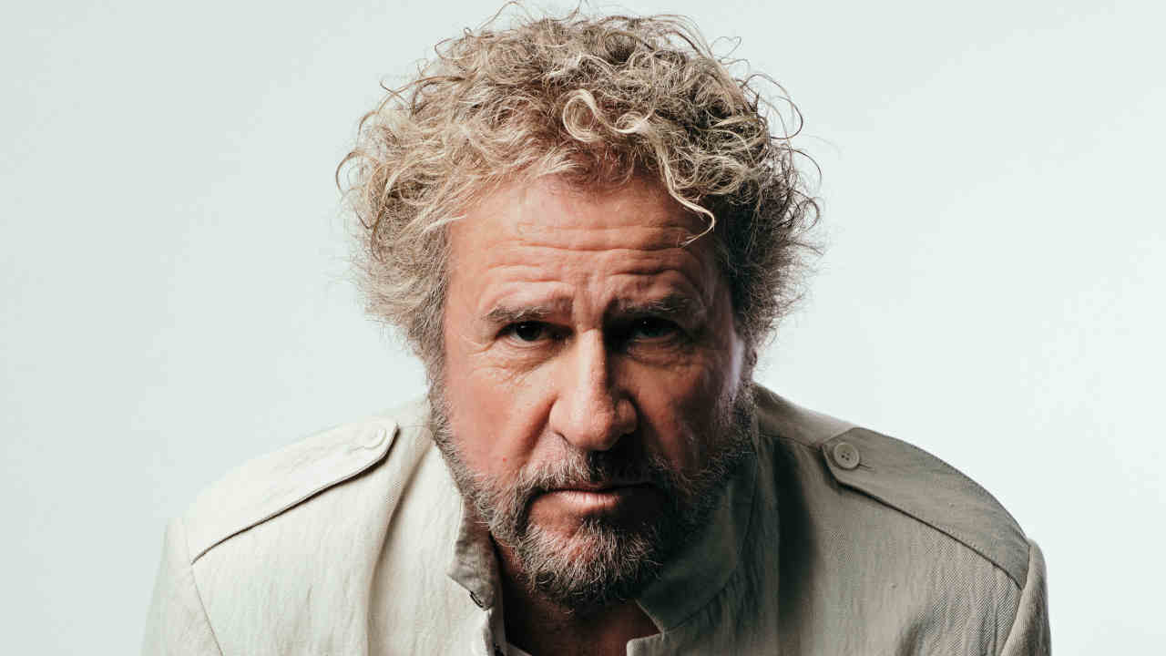 Sammy Hagar posing for a photograph