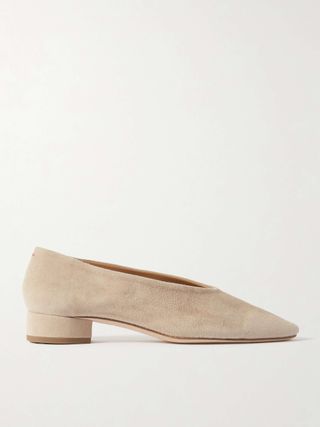 Delia Suede Ballet Flats