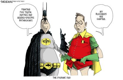 Political cartoon U.S. Cruz Kasich 2016
