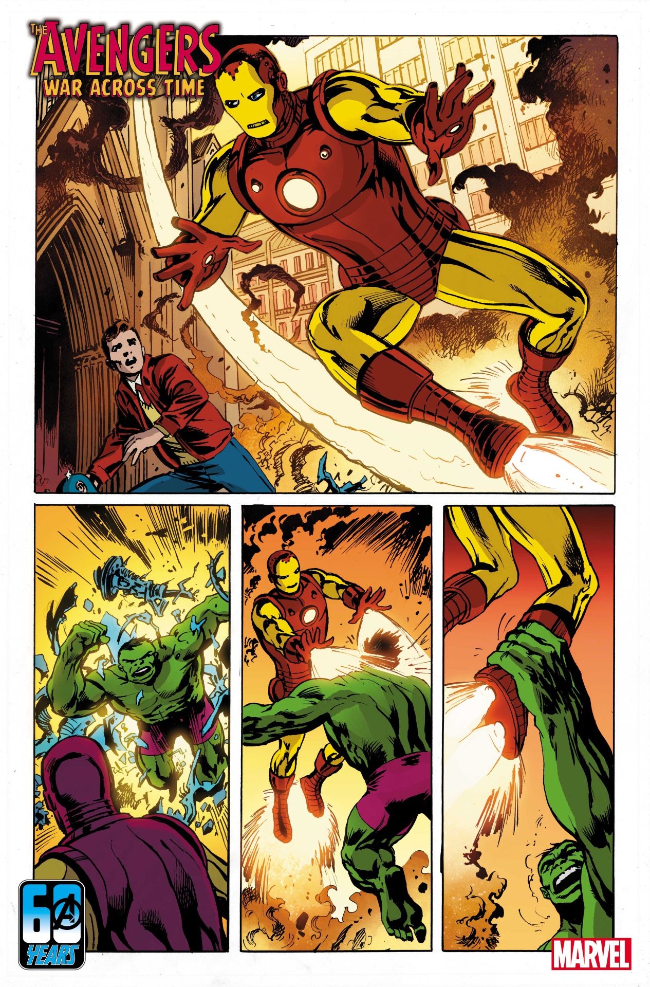Avengers: War Across Time #1 page