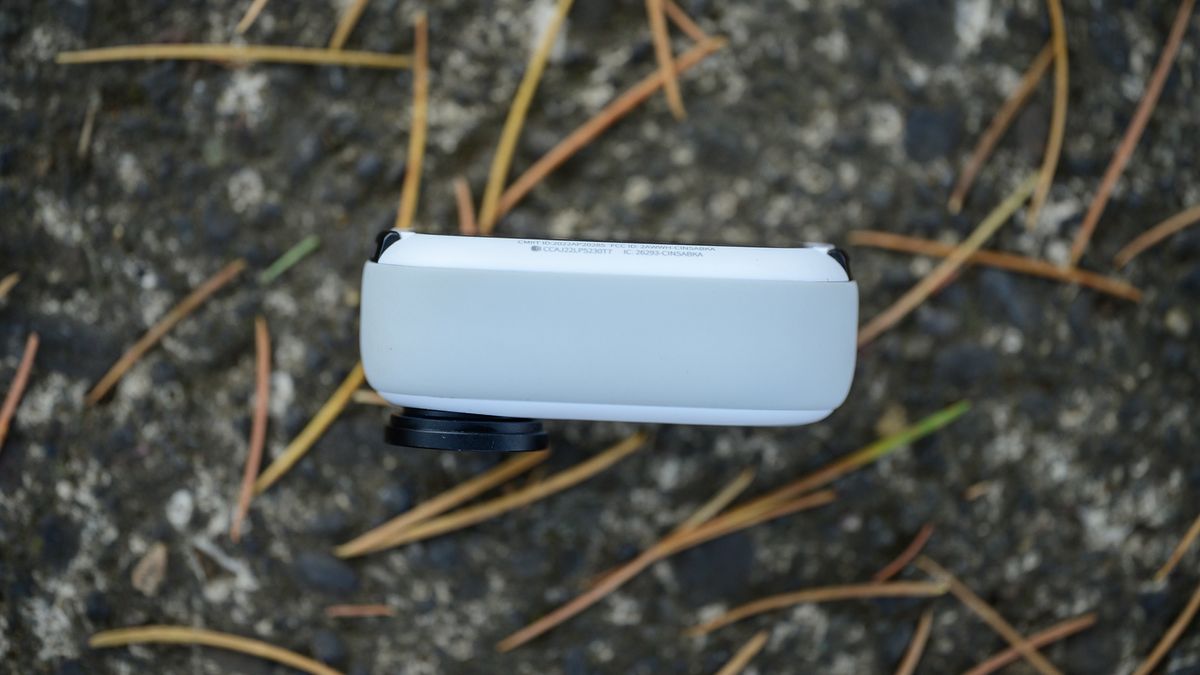 Insta360 Go 3 side view of camera
