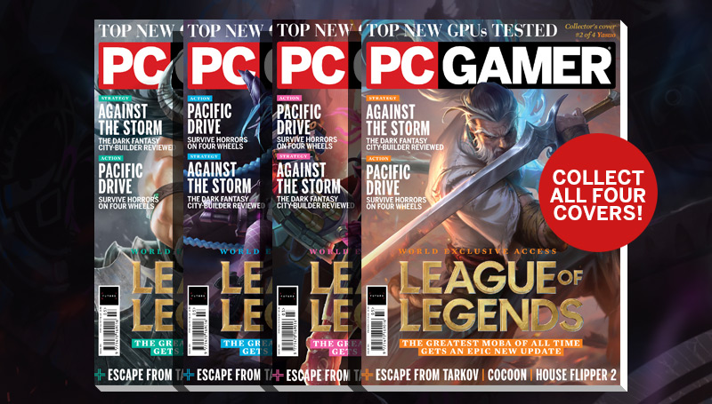  PC Gamer magazine's new issue is on sale now: League of Legends 