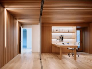 Office, Wavelet House by Fougeron Architecture