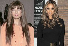 Tyra Banks and Paulina Porizkova, celebrity gossip, marie claire