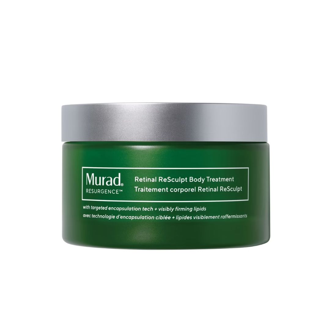 a packshot tub of murad resculpt body