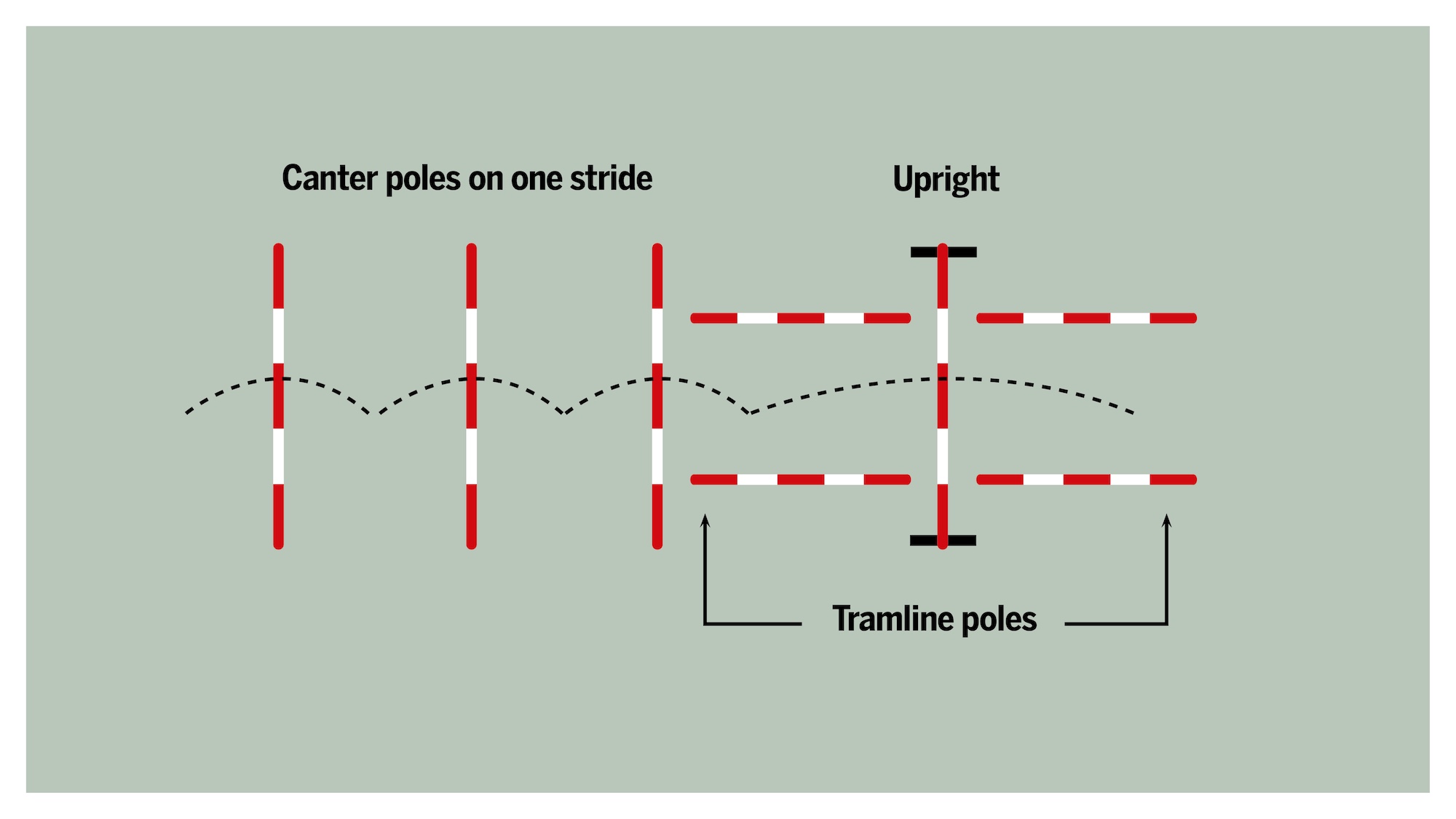 Joe Stockdale showjumping training exercise