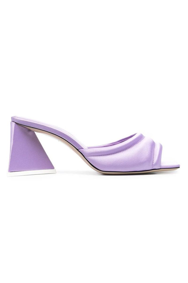 70mm satin mules