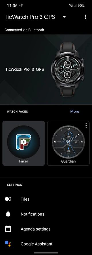 Edit Wear OS Tiles on your phone