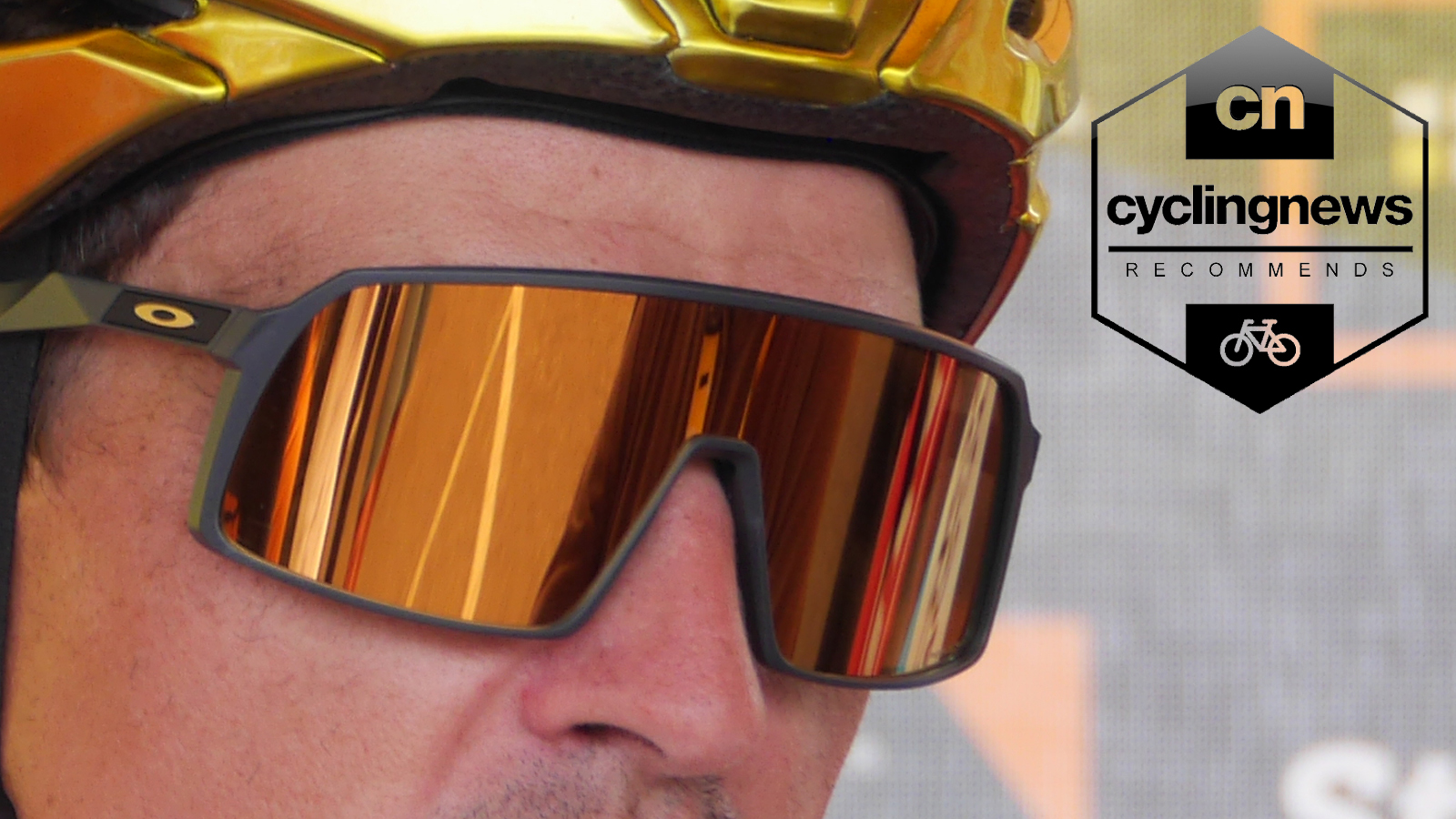 Cycling sunglasses with prescription inserts
