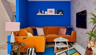 From bright blue to sunny yellow, Nikki and Luke left no shade untouched when they transformed their 1960s home.
