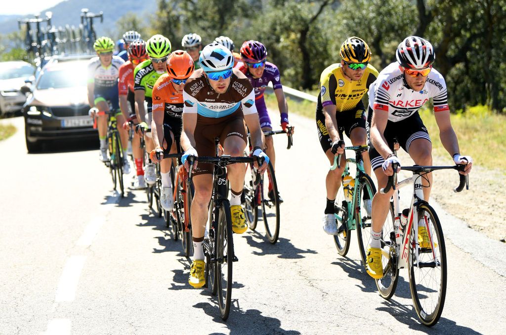 The breakaway on stage 3 of the Volta a Catalunya
