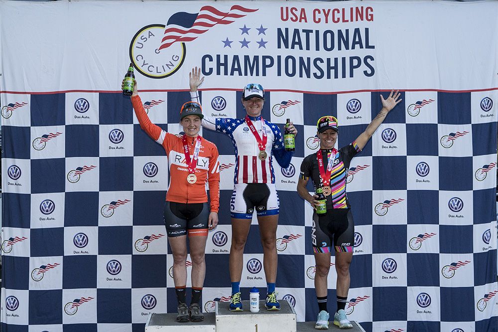 Todays top three for the women