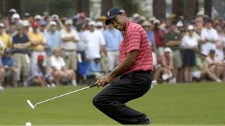 Tiger Woods at the 2005 US Open