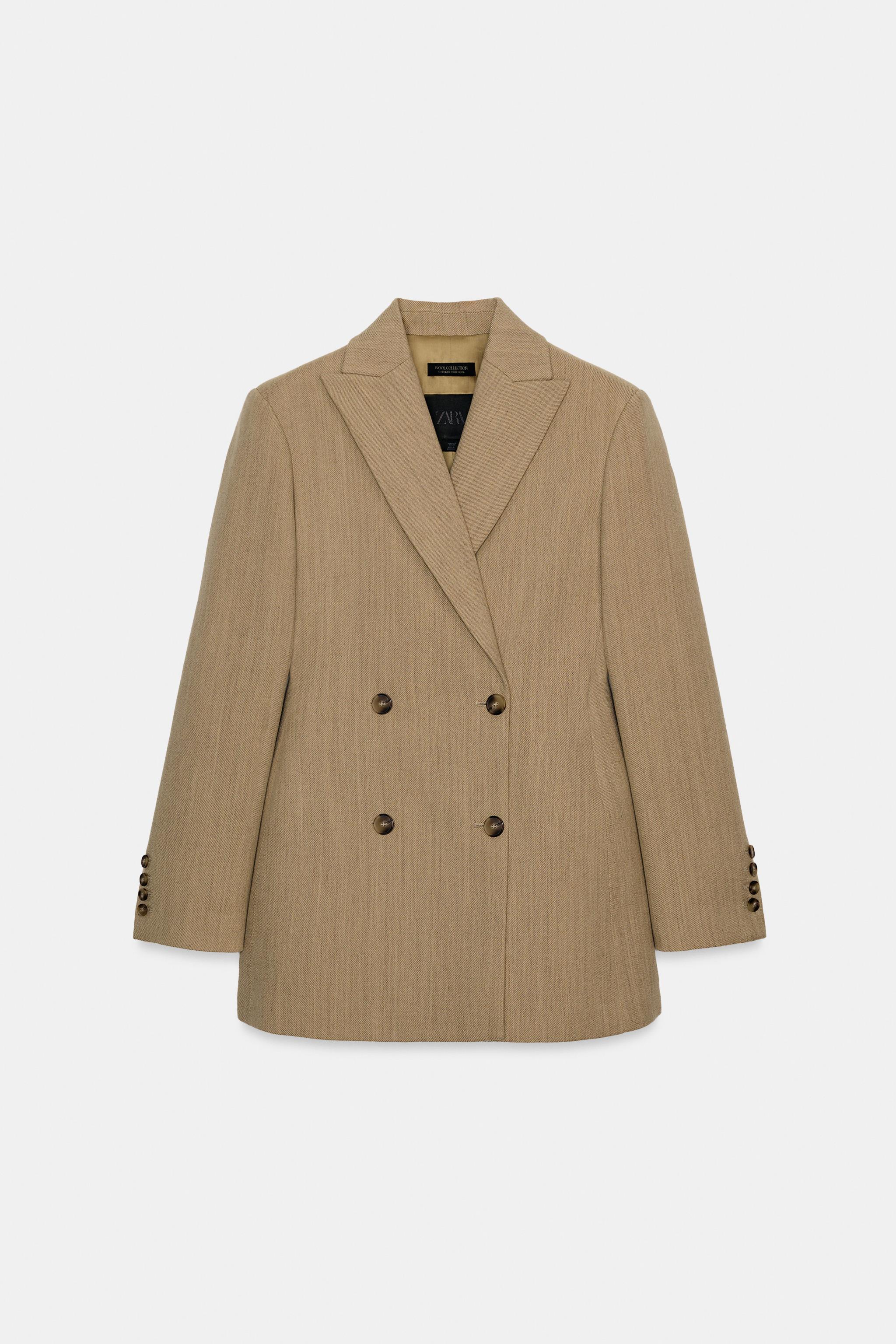 Zw Collection Tailored Blazer With Wool