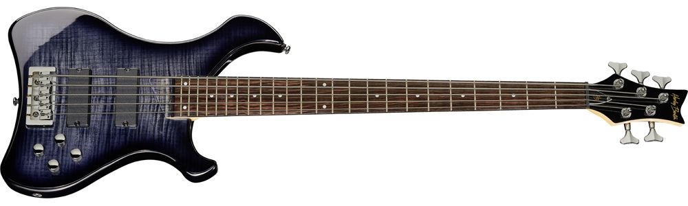 Harley Benton Marquess Black Burst five-string