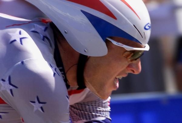 Lance Armstrong (United States) at the 2000 Olympic Games