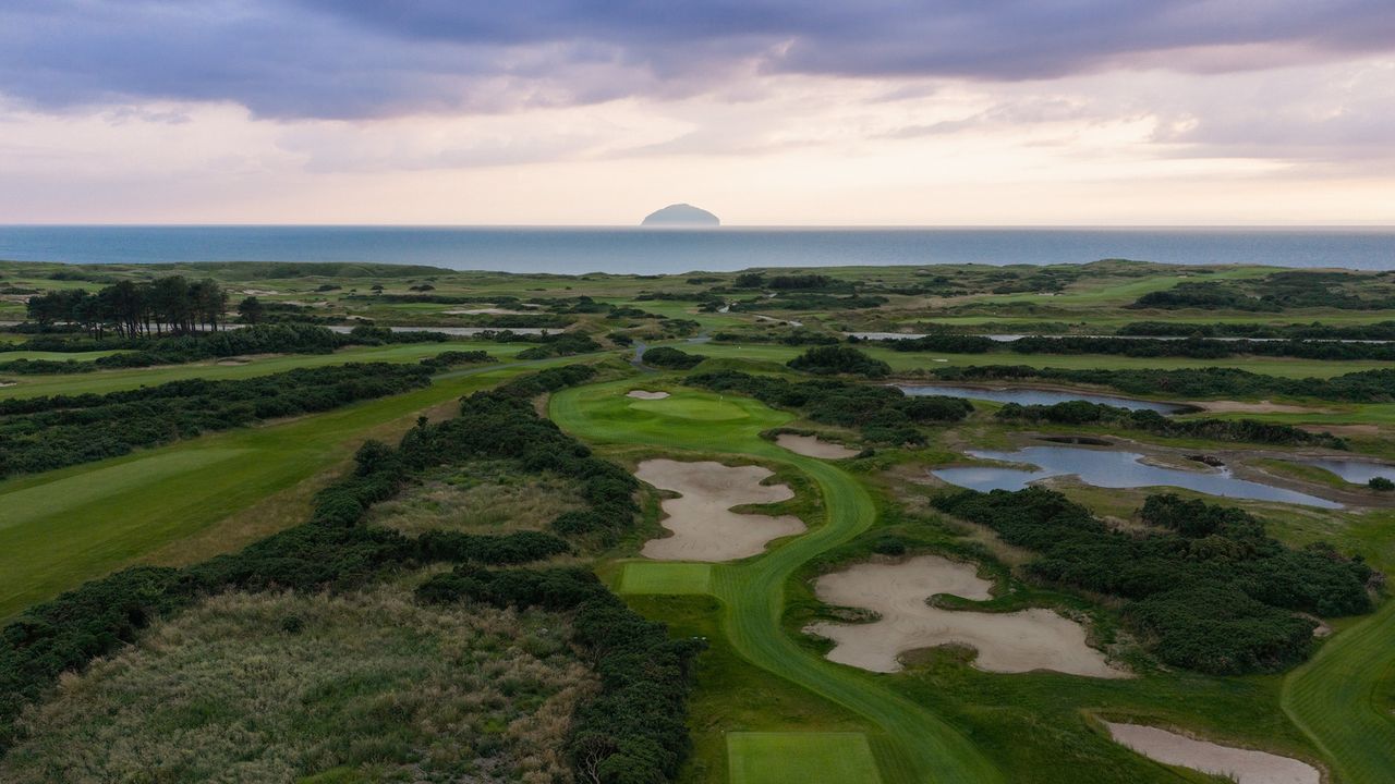 The new Trump Twelve Par-3 Course at Turnberry