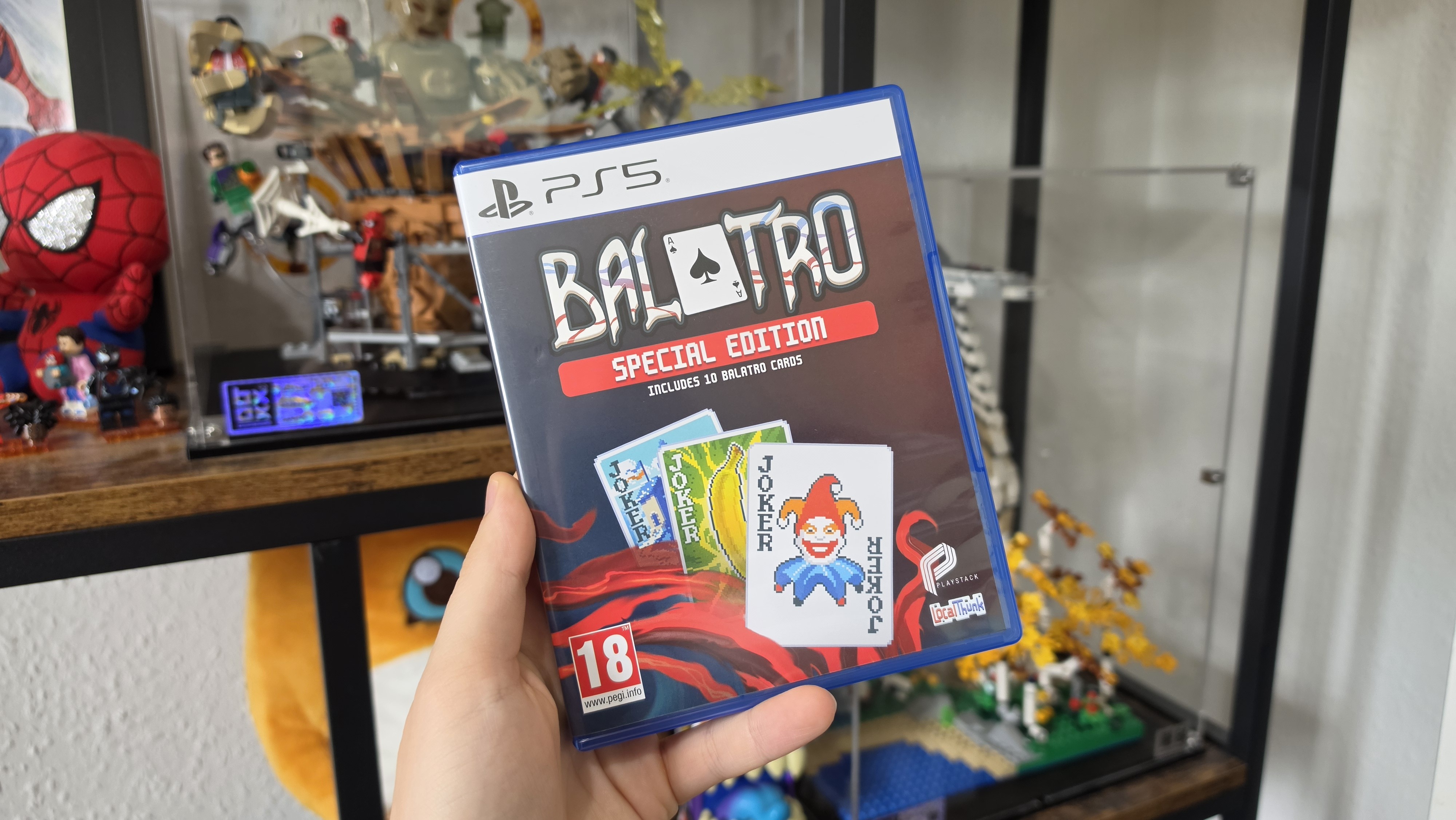 Balatro Special Edition being held.