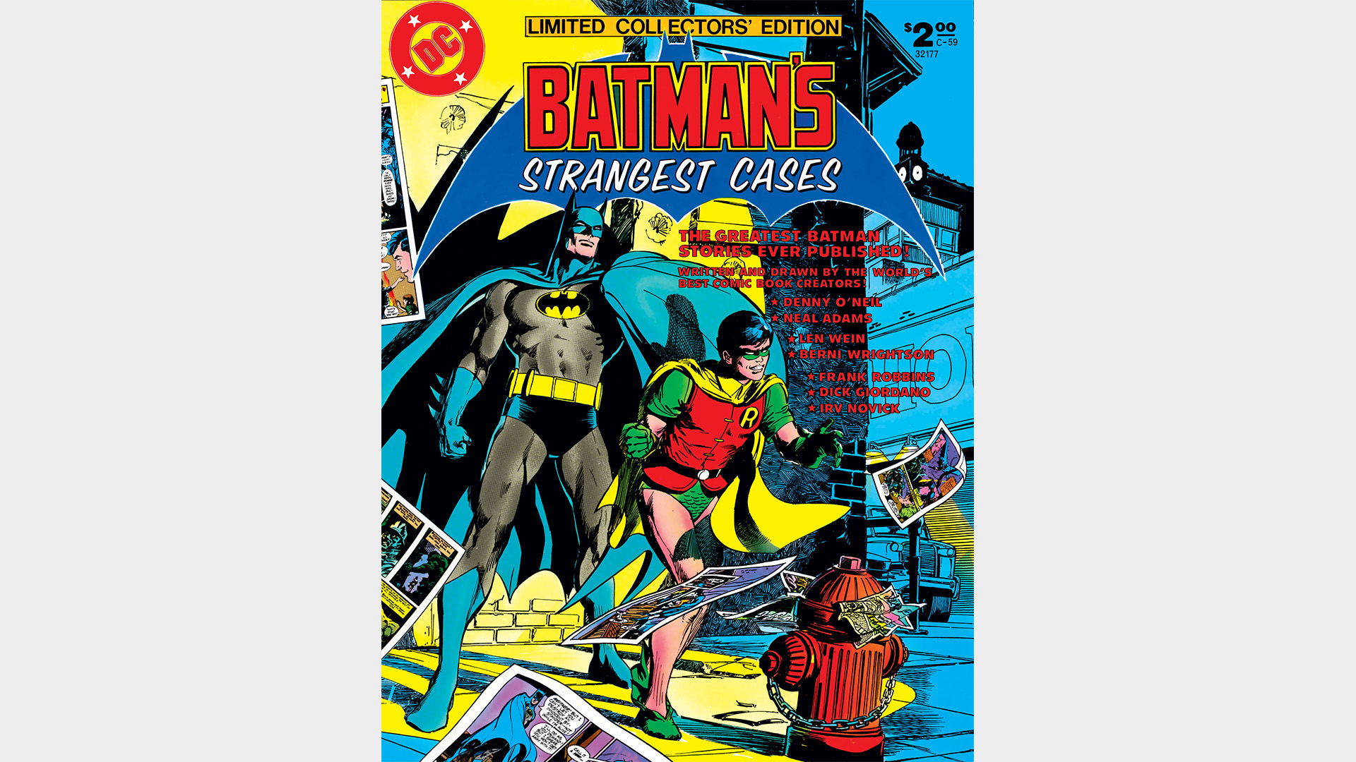 Limited Collectors Edition 59 Batmans Strangest Cases Facsimile Edition