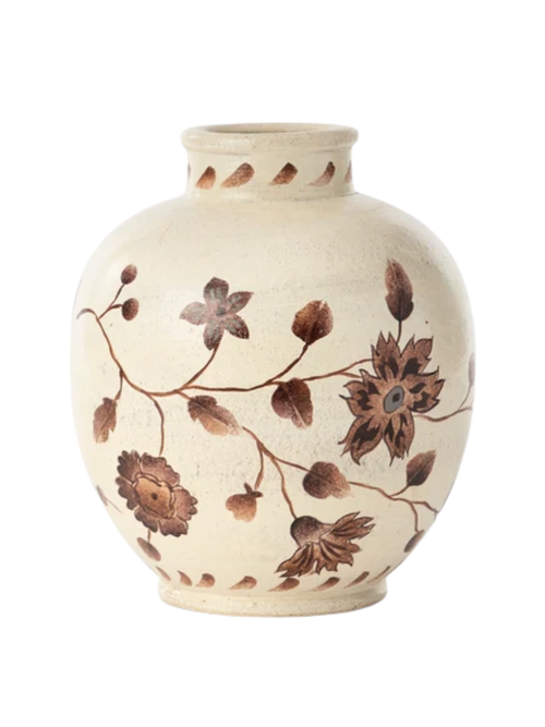 Hand-Painted Autumn Vine Vase
