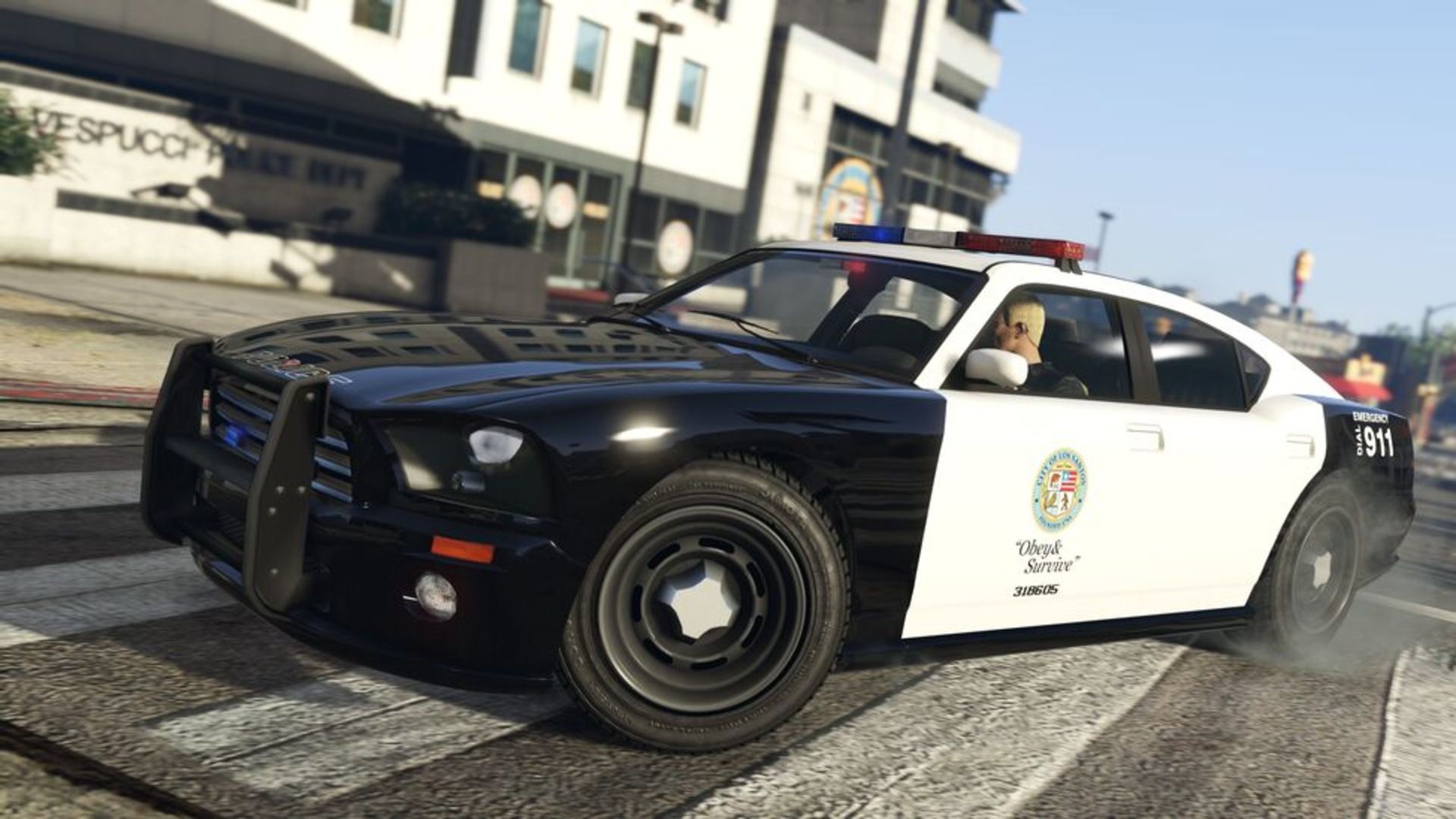 police cruiser