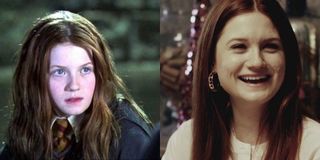 Bonnie Wright as Ginny Weasley in Harry Potter and in A christmas Carol