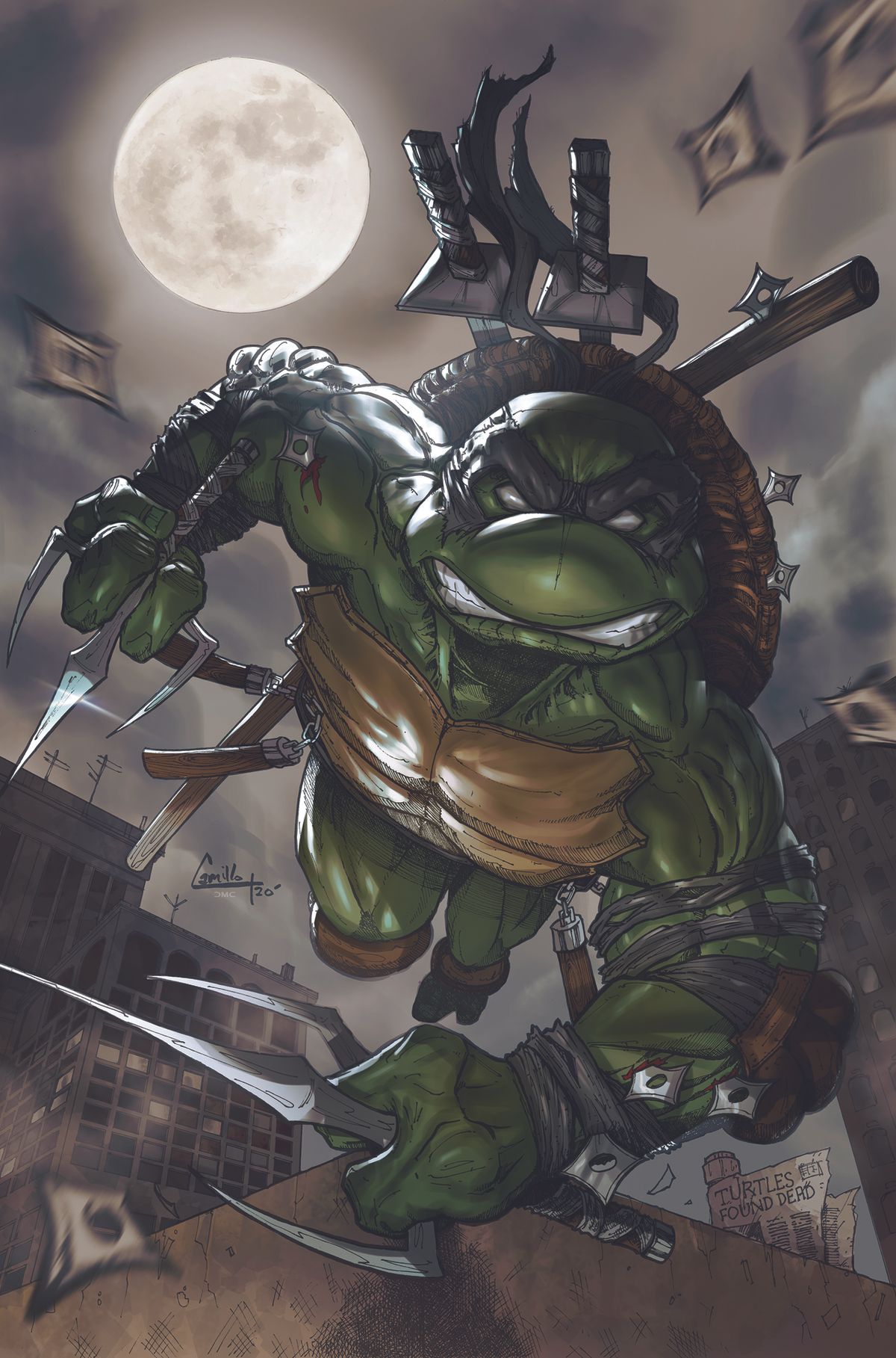 TMNT: The Last Ronin #1 cover