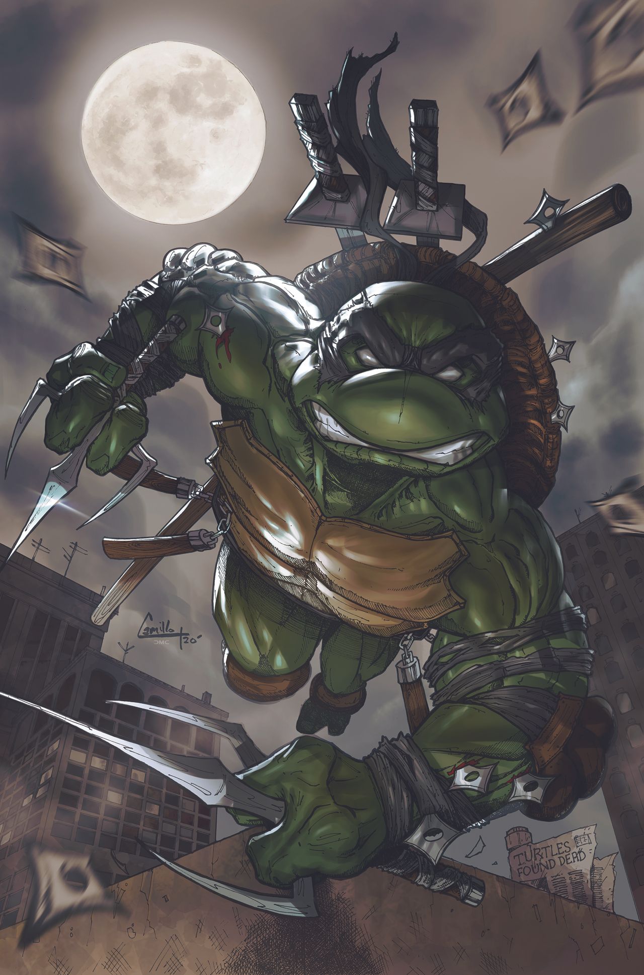TMNT: The Last Ronin #1 cover
