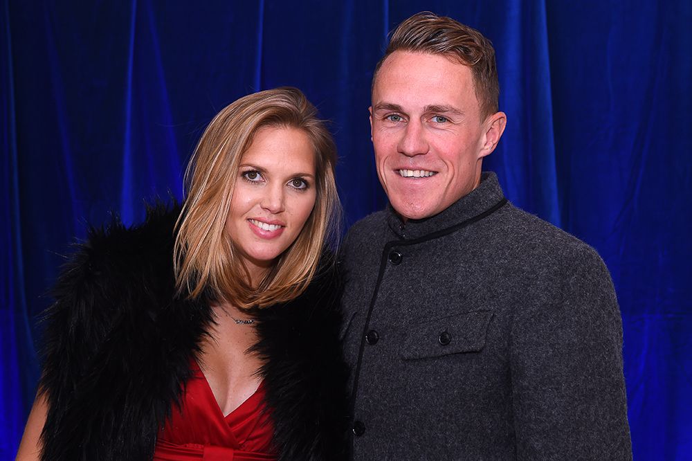 Serge Pauwels and wife Ine Beyens