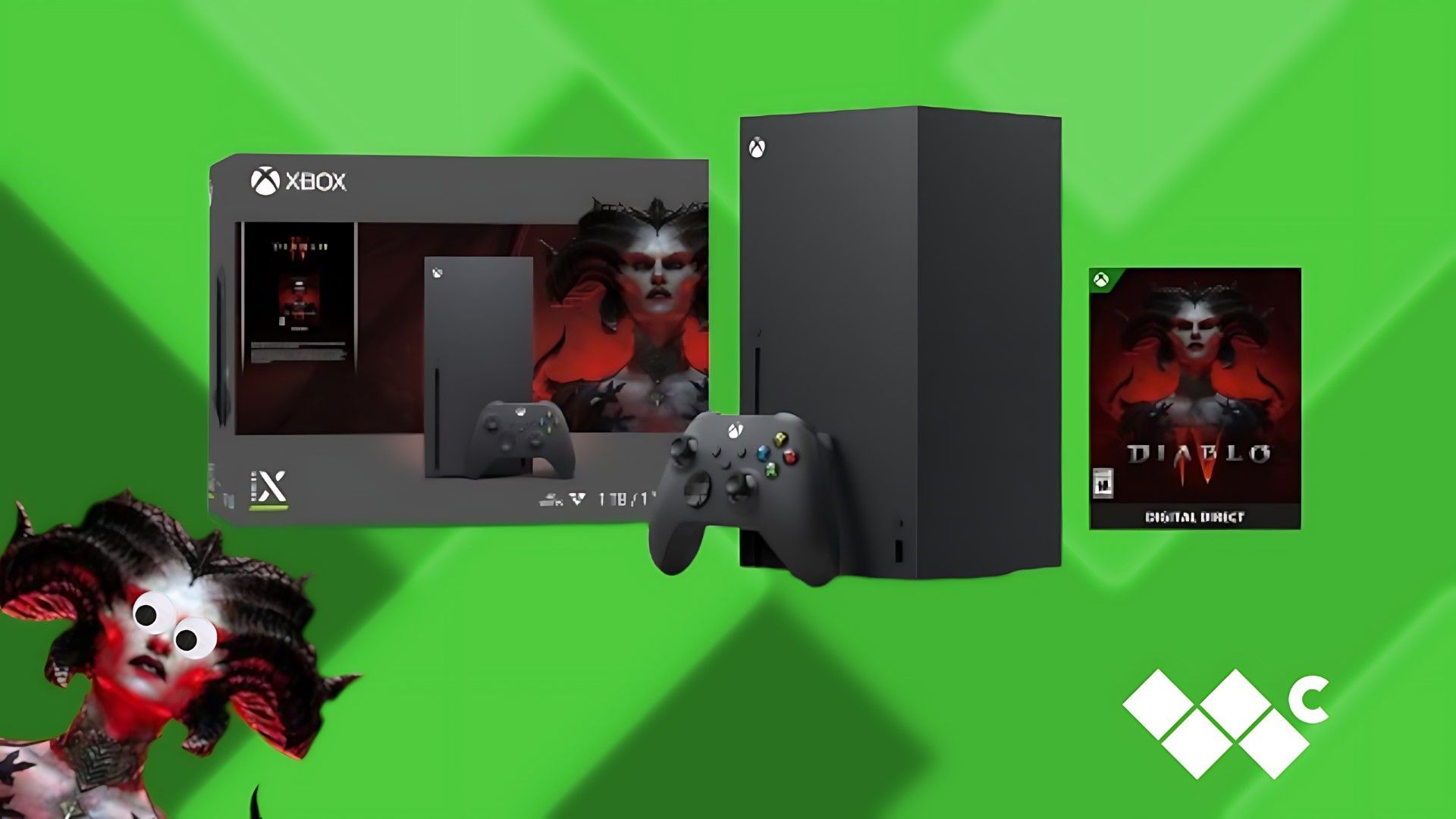 GO FAST: Xbox Series X console and Diablo 4 bundle for ONLY $349