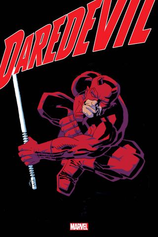 Frank Millerr draws Daredevil