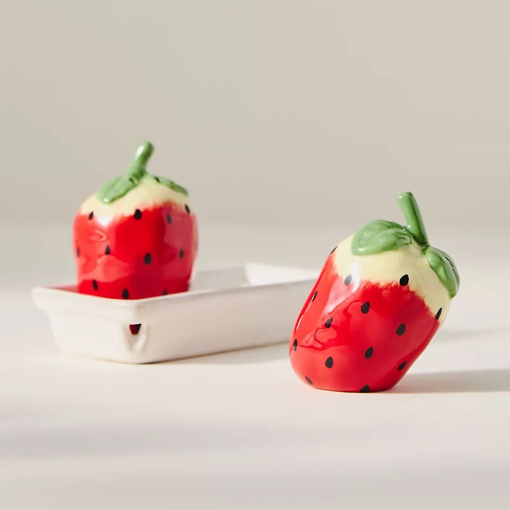 Foster Icon Stoneware Salt & Pepper Shakers