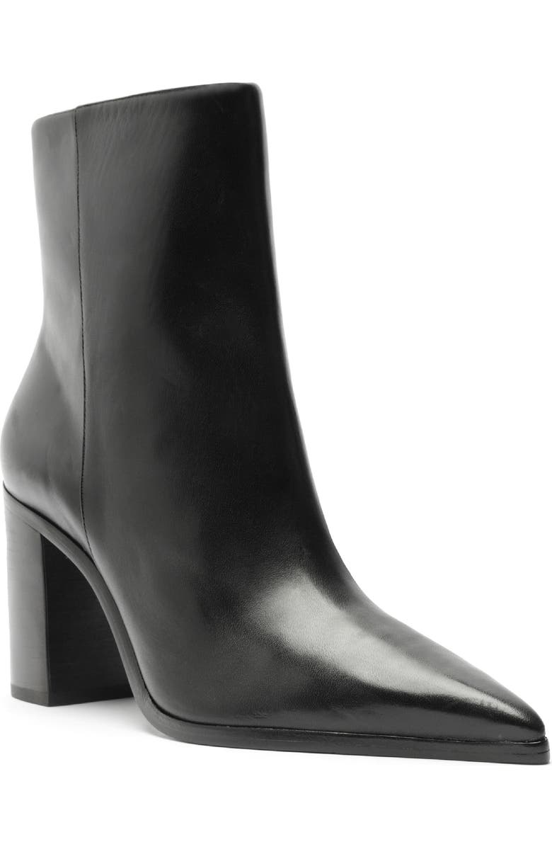 Mikki Pointed Toe Block Heel Bootie