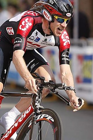 Jens Voigt (CSC) goes all out