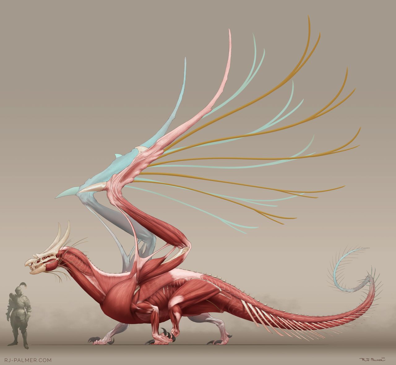 Fantasy creature art