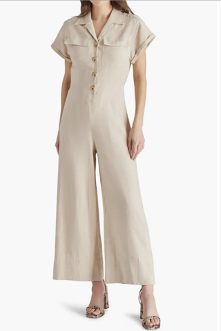 Fara Cotton & Linen Jumpsuit