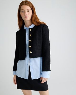 Louisa Lady Jacket in Maritime Tweed