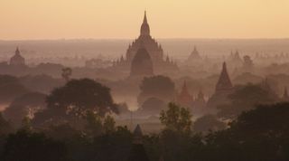The sunrise vistas in Bagan are incredible. Image: CC0 Creative Commons
