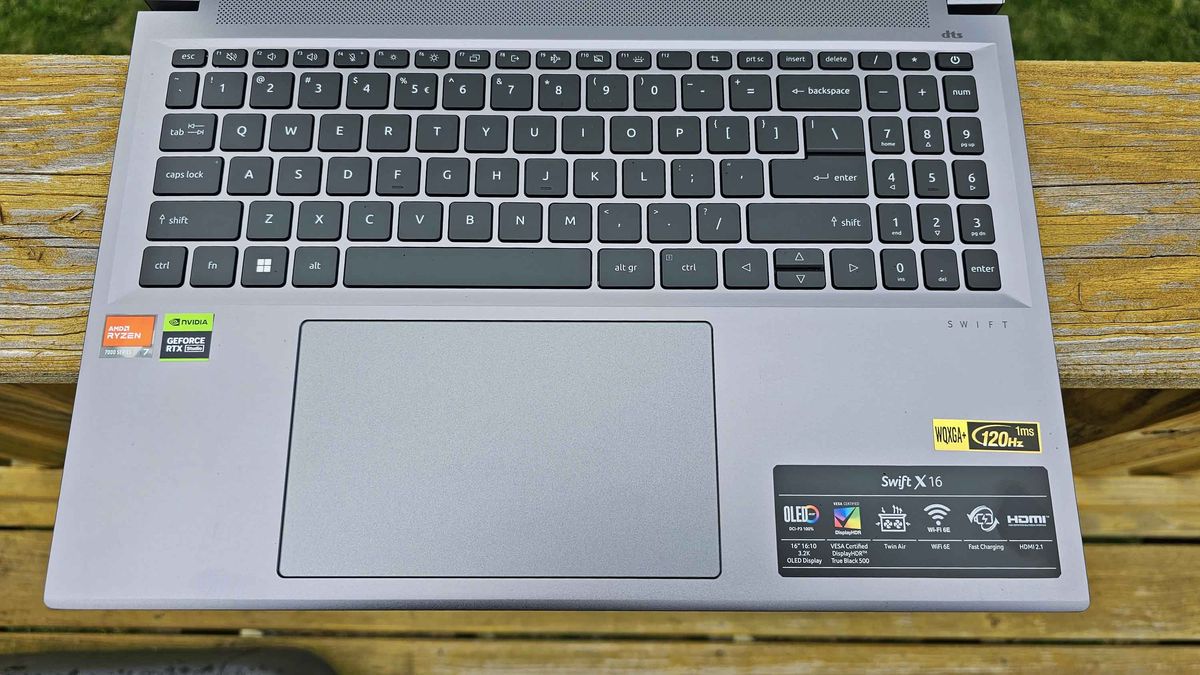 Acer Swift X 16 first look for 2023