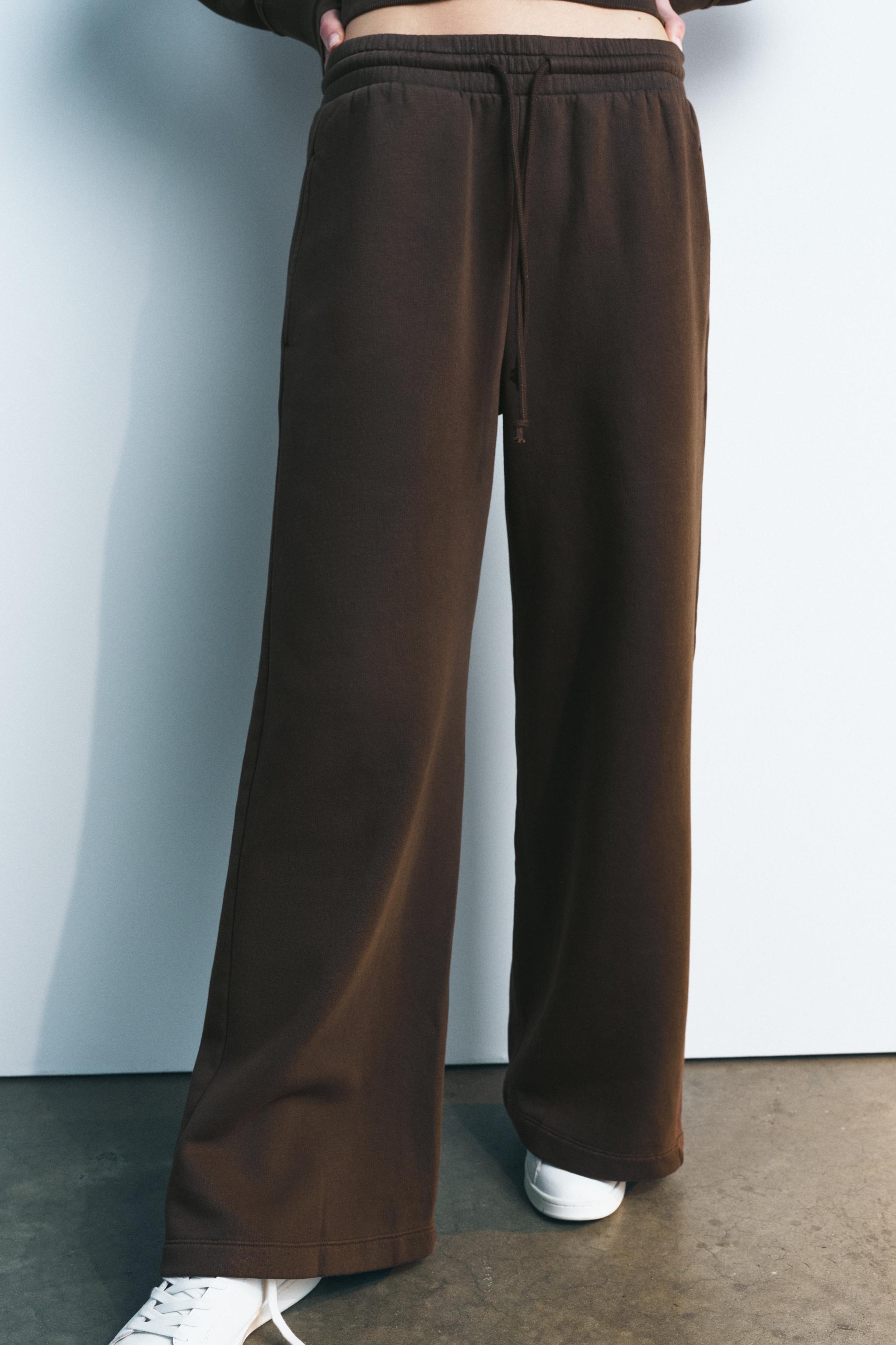 Adjustable Elastic Drawstring  Pants