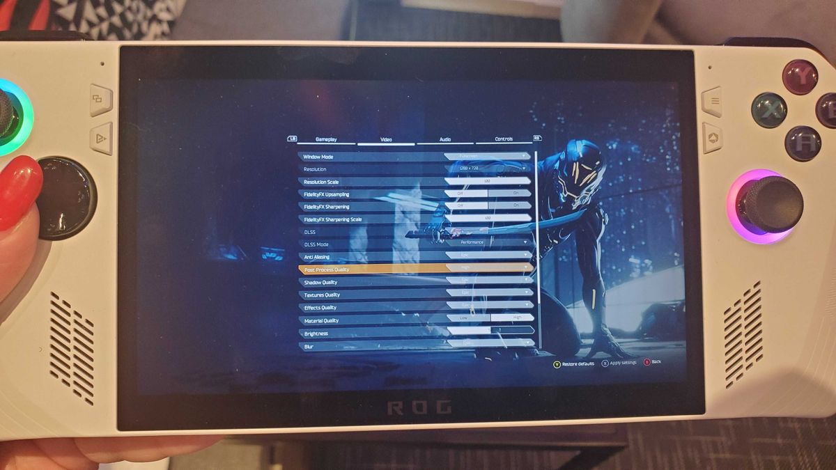 graphics menu