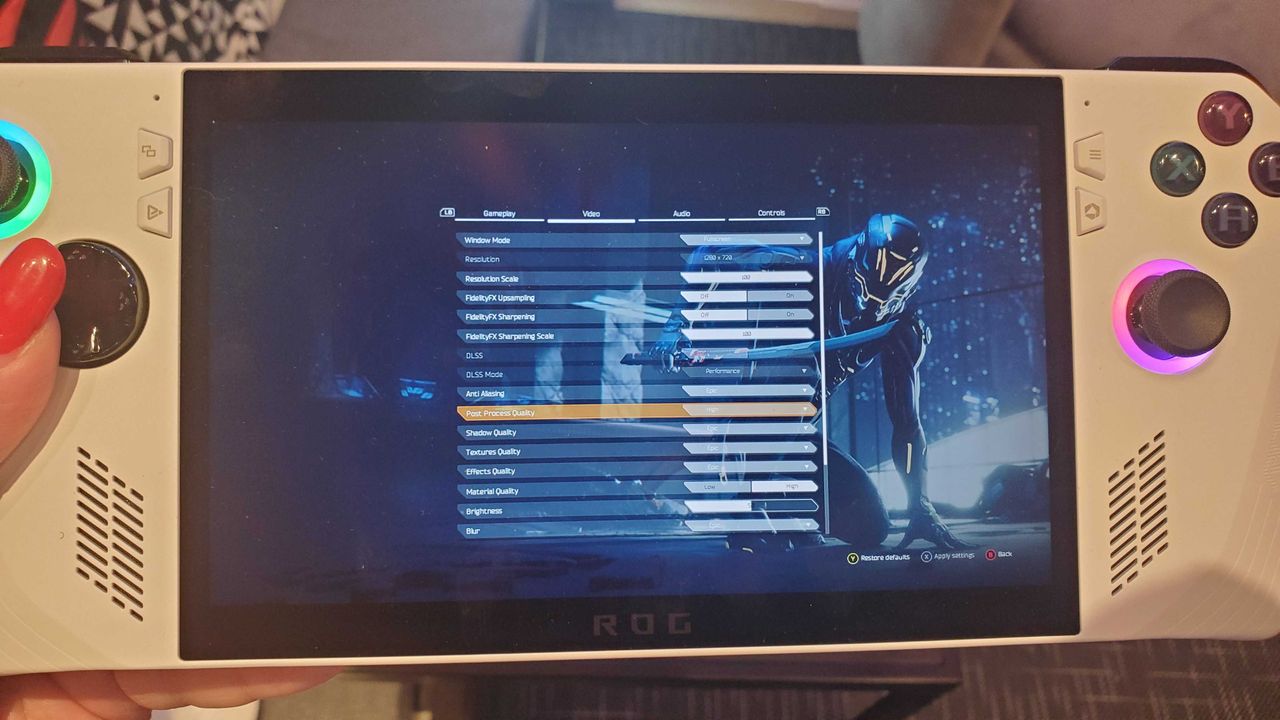 graphics menu