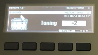 Tuning drums Adding effects using a drum module