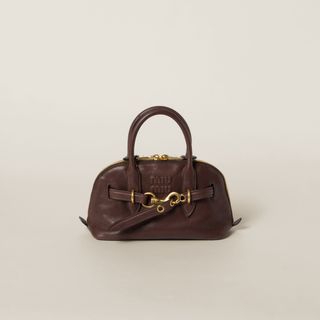 Aventure Nappa Leather Top-Handle Bag