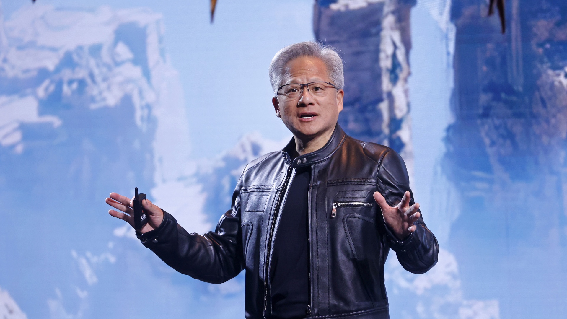 Co-founder and chief executive officer of Nvidia Corp., Jensen Huang attends the 9th edition of the VivaTech trade show at the Parc des Expositions de la Porte de Versailles on June 11, 2025, in Paris.